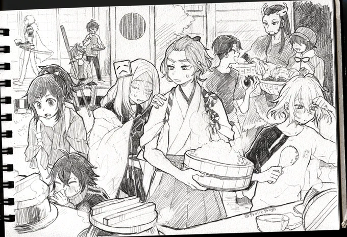 刀剣らくがき
防人作戦進行中②

広間では多分うどんも打たれてる 