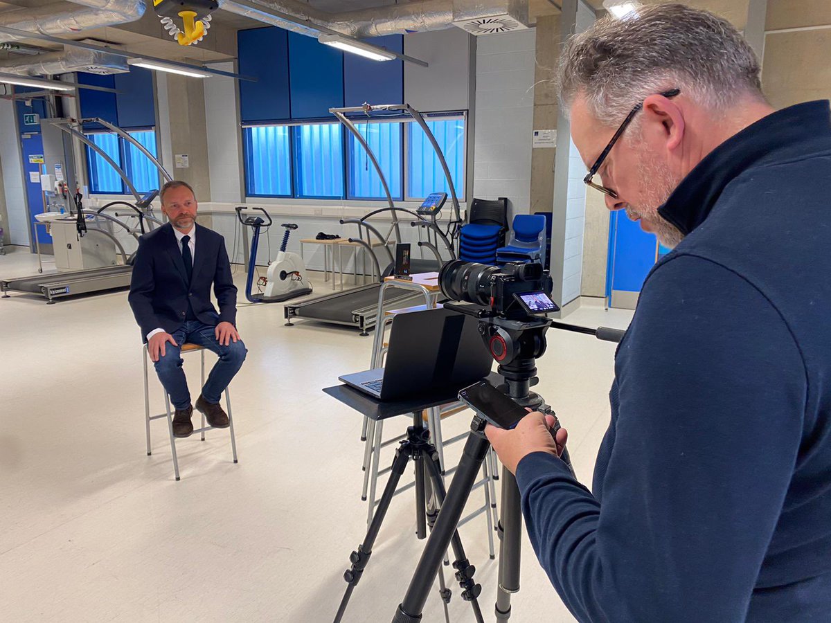 EquineP's tweet image. Filming a fascinating project for @RacingGrants yesterday @LJMU #comingsoon #makingweight