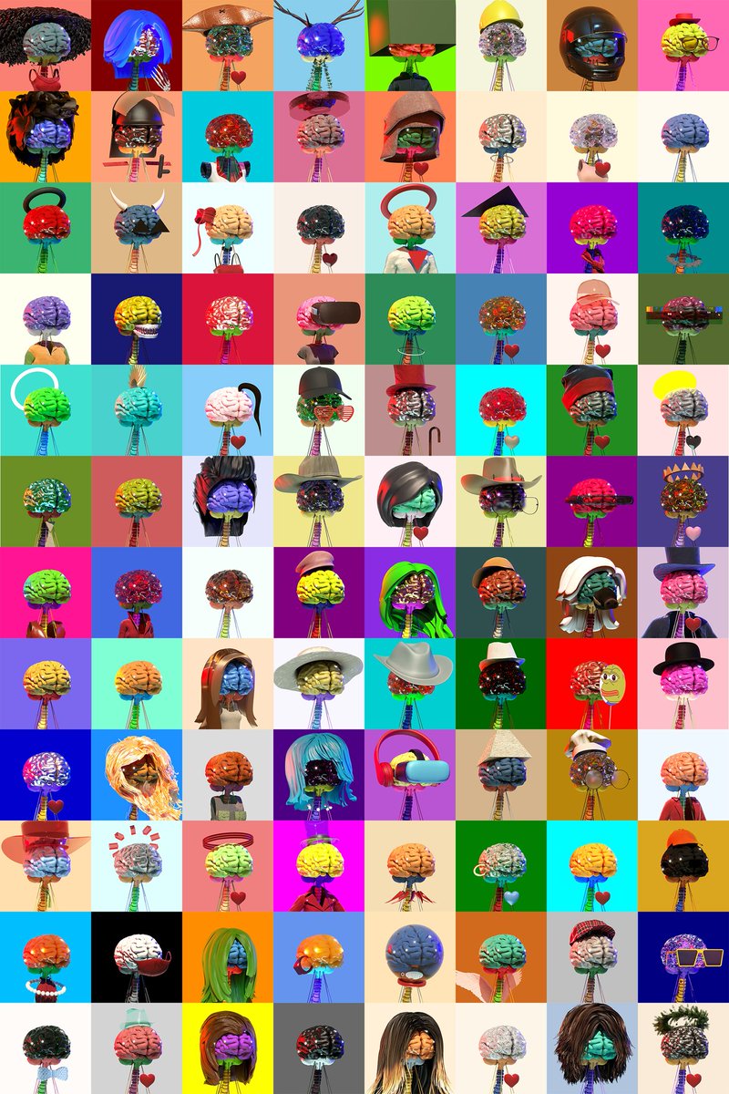 brainomatica's tweet photo. @nft_drop_here_ Little Brain Collection https://t.co/VMZtabhwnK