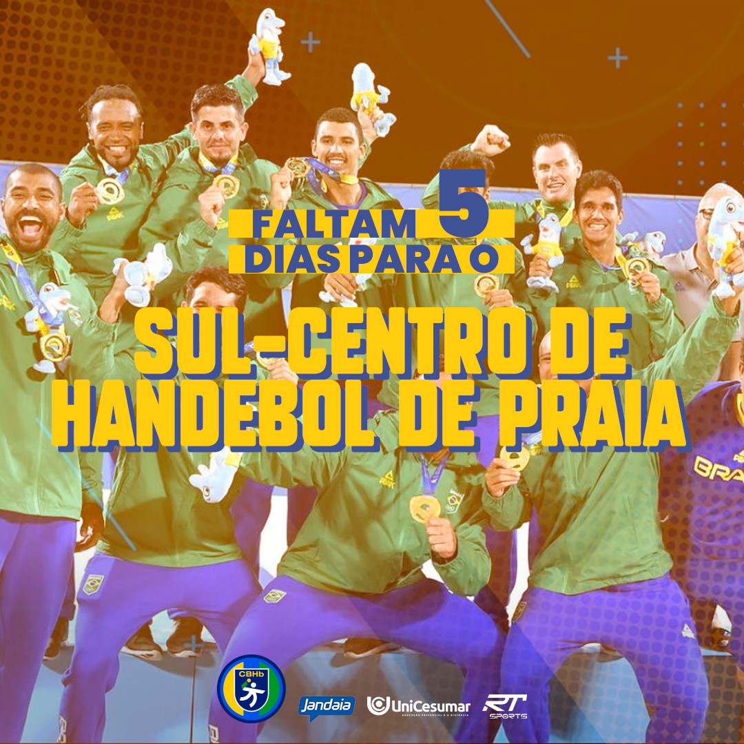 Faltam 5 dias para o Sul-Centro Adulto de Handebol de Praia!

A nossa Seleção M... instagram.com/p/Cb9qxlODzSj