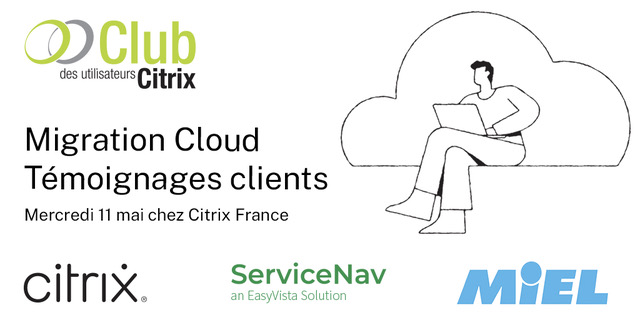 Club_Citrix's tweet photo. ⏱ Que le temps file, c'est bientôt la 2e #JATClubUtilisateursCitrix !
Cette fois-ci, en route pour la ☁ migration Cloud ☁ avec #Citrix...
🔎Agenda et inscription par ici ➡ https://t.co/w7bePeDwIc
#migrationcloud https://t.co/WUwxly2pRe