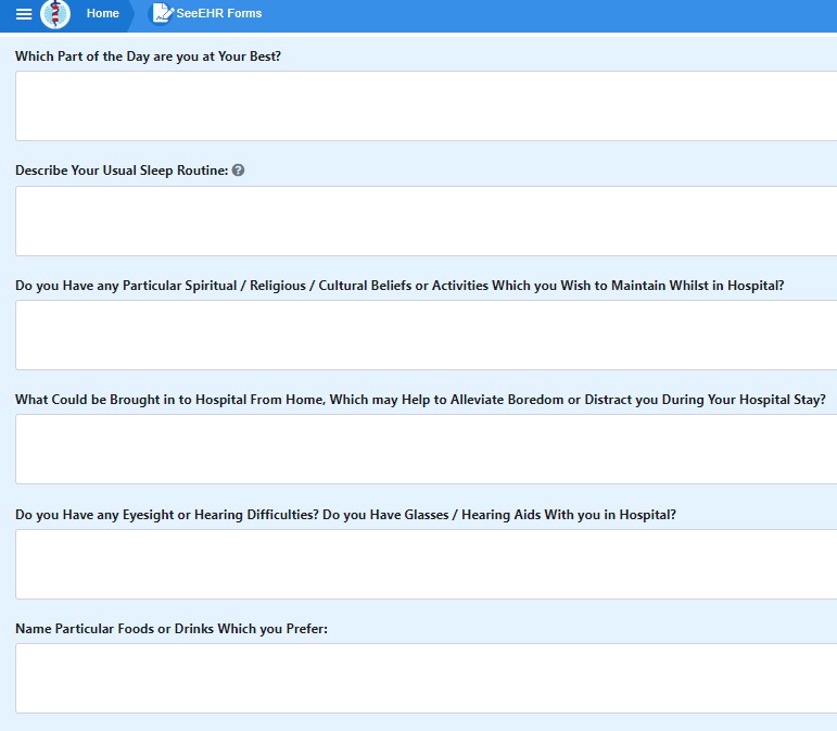 #UPDATE  The “Getting to Know You” Dementia Leaflet is now live on SeeEHR. This provides a way of documenting helpful information for our patients #DevelopmentLegends #eForms #SoftwareDevelopment #SoftDevs #DigitalTransformation #dementiaawareness #Alzheimers <a href="/UHP_NHS/">University Hospitals Plymouth NHS Trust</a> <a href="/UHP_IMT/">University Hospitals Plymouth NHS Trust D&I Dept</a>