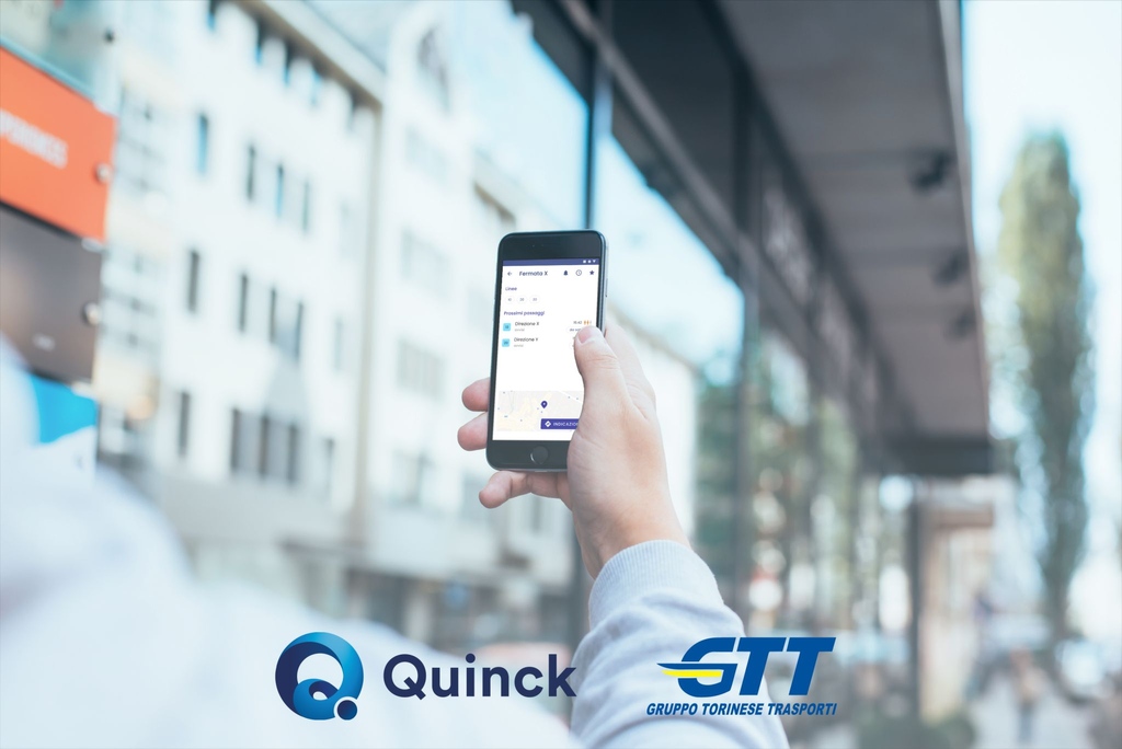quinck_io's tweet photo. GTT - Gruppo Torinese Trasporti is the first public transport company to experiment the innovative Quick-in system 🚌💡.

The margin of innovation important, we are ready to revolutionize together #userexperience and #data at the base of the service planning 🚀 https://t.co/P5uvLXJYb1