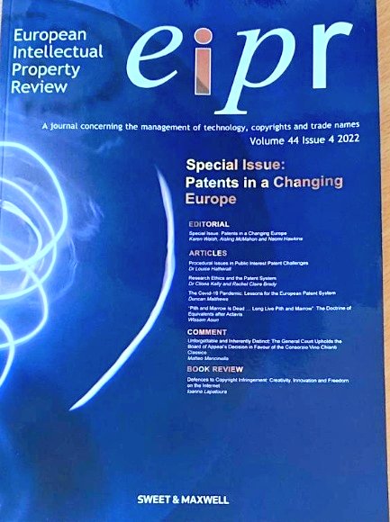 UK & Ireland Patent Scholars Network tweet media