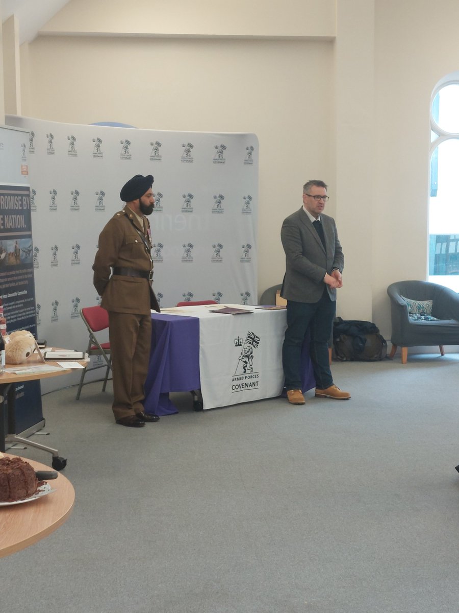 ShropCovenant's tweet photo. Congratulations to Shropshire Homes for All and The Soldiers of Shropshire Museum who have both signed the Armed Forces Covenant. Thank you for pledging your support. @ShropCouncil @WMRFCA @SoldiersofShrop https://t.co/eCkFqFZkMw