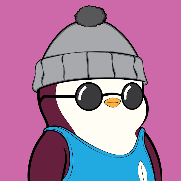 EmileJPEG's tweet photo. E&amp;J - Pudgy Penguins holders since 2021. 
Beanie + tank top = coolest pengu

where is the @Pudgy_Penguins fam ? https://t.co/FQve7UMM3K