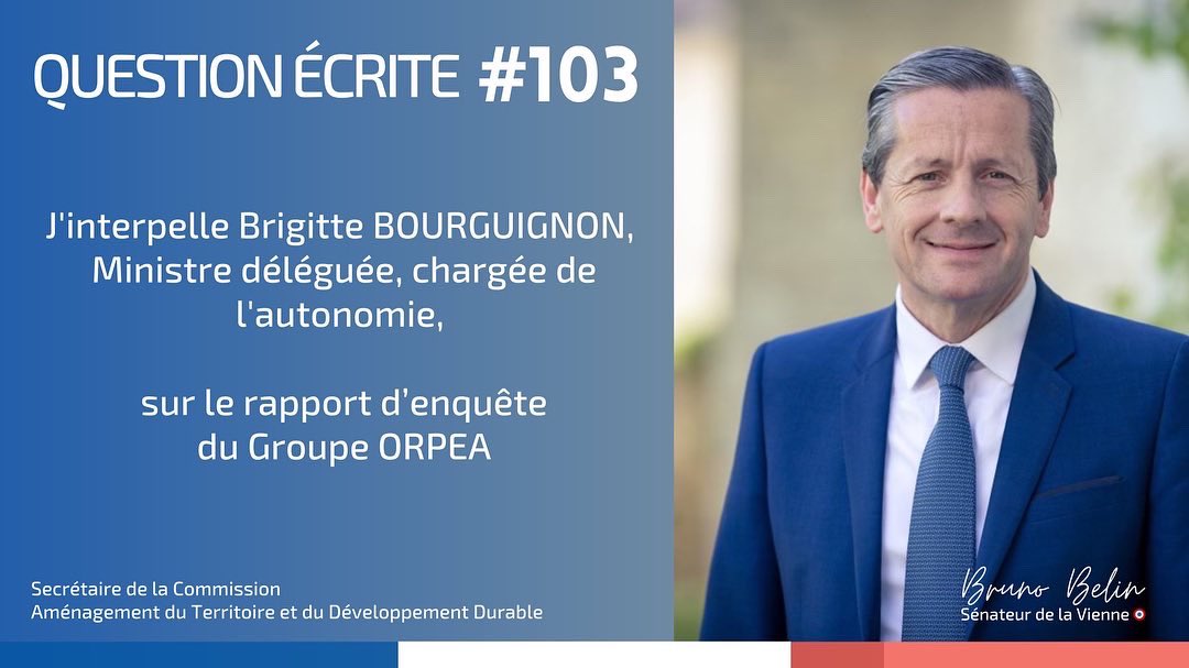 brunobelin's tweet photo. 🔵➕de 100 questions écrites au Gouvernement en 18 mois
Son contrôle est l’une des prérogatives constitutionnelles du Parlement
Il est indispensable
Classé 6è sénateur le + actif (sur 348) en matière de Questions écrites et 3è pour les Questions orales par
https://t.co/kPCK3ejlLX https://t.co/UMSJ2Joina