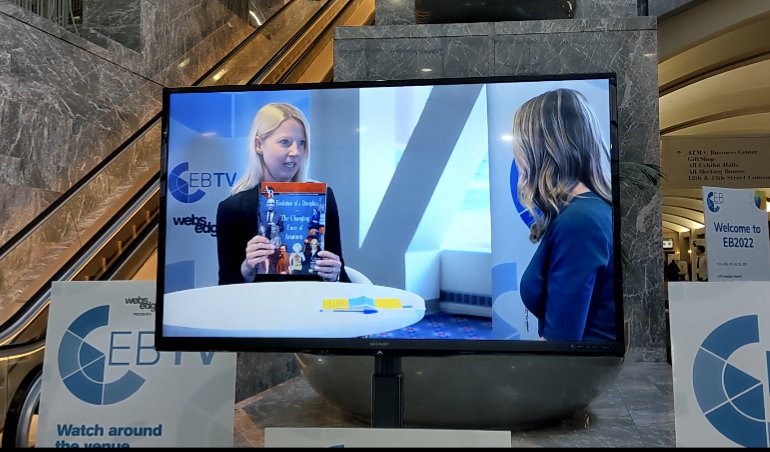 heatherfsmith's tweet image. I was honored to be interviewed by EBTV at #Anatomy22 to discuss recent developments at The Anatomical Record including our latest Special Issue. #ExpBio