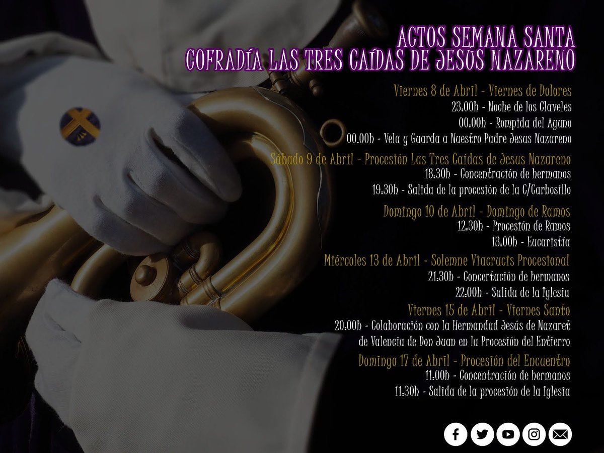 Actos Semana Santa 2022