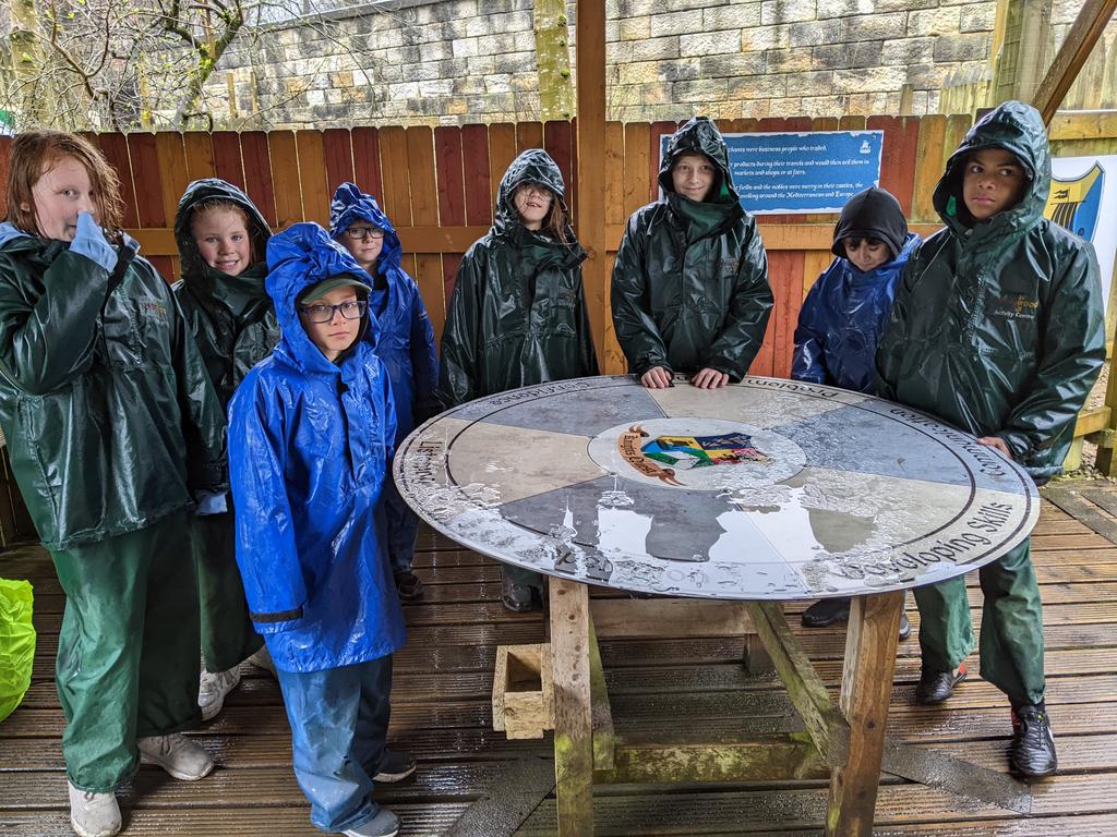 SpringCottagePS's tweet photo. #Rapids have conquered the Knight's Quest ๐ก๏ธWe were pretty wet but a warm juice makes everything better! #SpringCottage https://t.co/NTdTABs08q