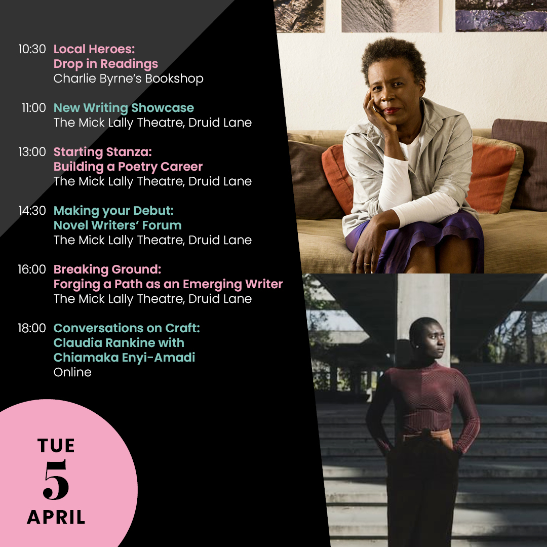 CuirtFestival's tweet photo. Day 2 of @CuirtFestival is here! 🎉 We have a wide range of events for readers &amp; writers alike, both online &amp; in-person. Check out our schedule for the day &amp; the full programme over on our website 🔗 https://t.co/iZmwlyJLf9 #Cúirt2022 https://t.co/xbK6hsPrGy
