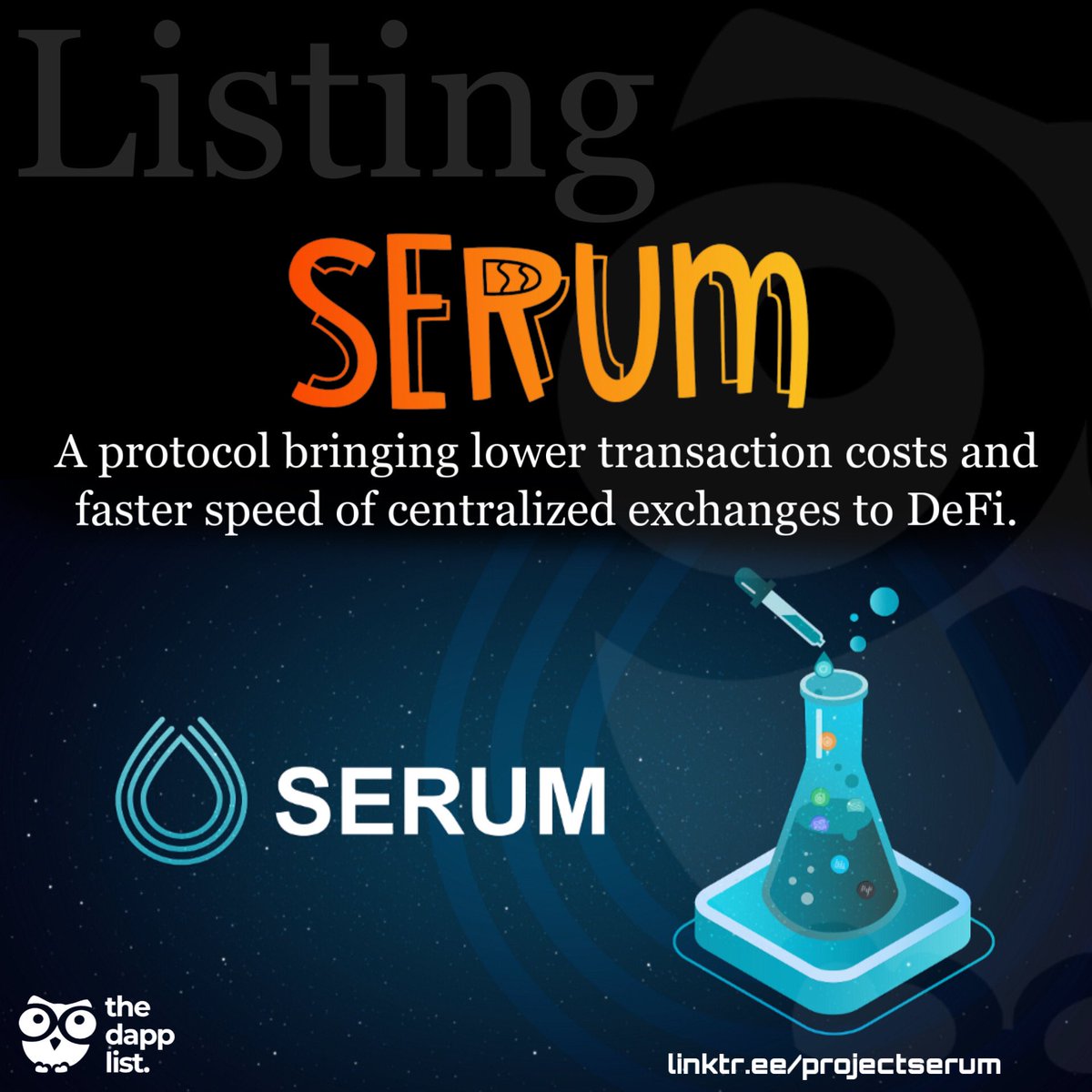 korol3v's tweet photo. Reminder 🔥
@ProjectSerum was listed on @thedapplist
https://t.co/cFpii98oZh
#thedapplist #dapps #dapp #defi #dao #nft #metaverse #gaming #blockchain #web3 #listing #crypto #serum #serumproject #projectserum https://t.co/6mPG8RH015