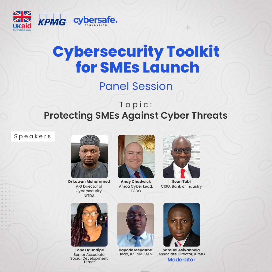 cybersafehq's tweet image. We officially launch the Cybersecurity Toolkit for SMEs today! 

We would be having a panel session on &quot;The Protection of SMEs Against Cyber Threats&quot; , which promises to be very insightful giving the calibre of our panelists.

#Cybersecuritytoolkit