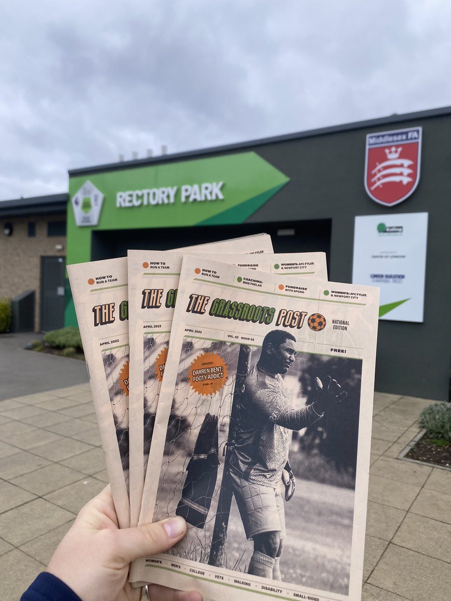 Rectory Park Football Centre (@rectoryparkfc) on Twitter photo GRASSROOTS | Be sure to pick up <a href="/GrassrootsPost/">The Grassroots Post</a> NEW ISSUE Vol.02 Issue 02 when you visit our facility this week!
Just ask reception!
#grassrootsfootball GRASSROOTS | Be sure to pick up <a href="/GrassrootsPost/">The Grassroots Post</a> NEW ISSUE Vol.02 Issue 02 when you visit our facility this week!
Just ask reception!
#grassrootsfootball