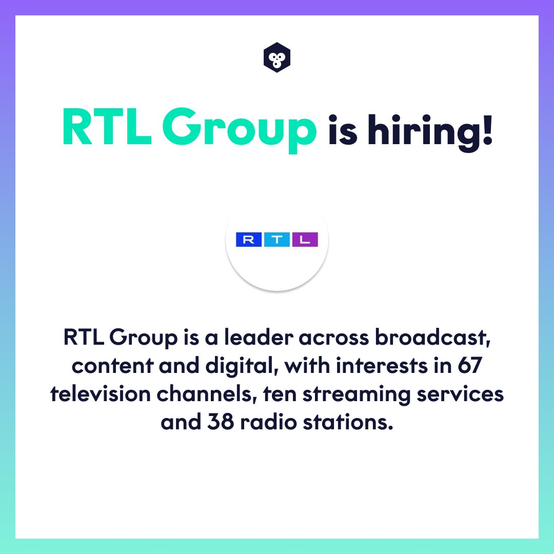 nextenio's tweet photo. π RTL Group is hiring a Senior #Cyber Security Engineer!
Meet them on nexten. π
π https://t.co/Hso4B55M9U
#joboffer #techhirestech #nextenio #luxembourg https://t.co/IgYWxxVLuX