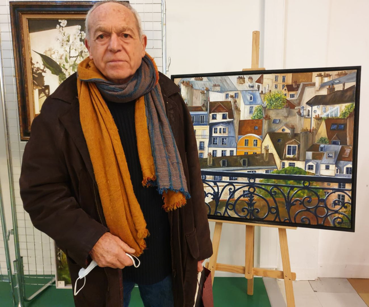 FormeetCouleur's tweet photo. Les Amis de Marolles ont organisé le 8e Salon d’Artistes Amateurs, les 12 et 13 mars 2022.
Michel, membre de Formes et Couleurs, a remporté le prix dans la catégorie peinture à l'huile avec " Les Balcons parisiens ".
D'autres membres ont participé >> https://t.co/cOmNT8oUs6
#Art https://t.co/KK41Ig0XV1
