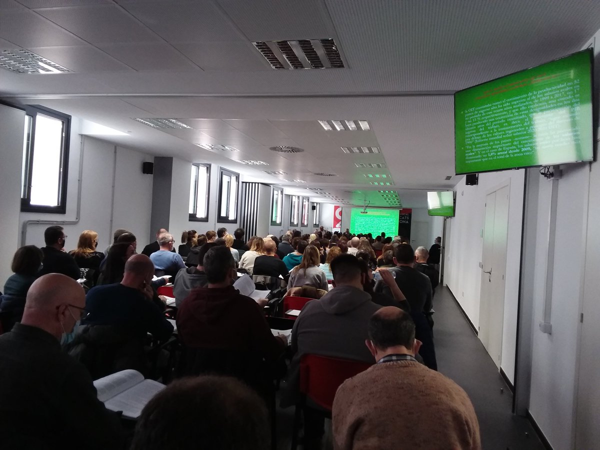 Ha empezado el curso, 150 afiliadas formándose para la lucha en las CALLES!!! <a href="/CGT/">CGT</a>