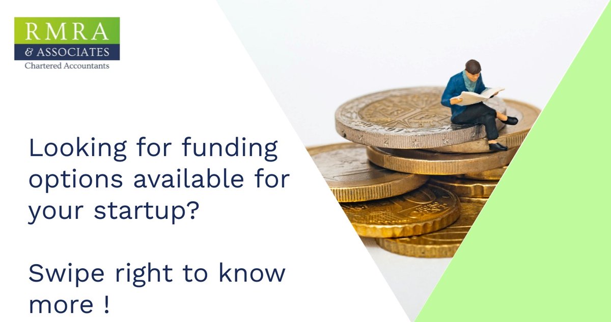 RmraAssociates's tweet photo. Interested to know Funding Options available for your #startup ?

#tuesdaytips #marketentry #BusinessinIndia #startups #startupindia #FDI #startupstips #companyformation #charteredaccountant #business #india #topCAfirm #consultancyservices #mnc #businessopportunities #legal #RMRA https://t.co/rg3gSxQvyi