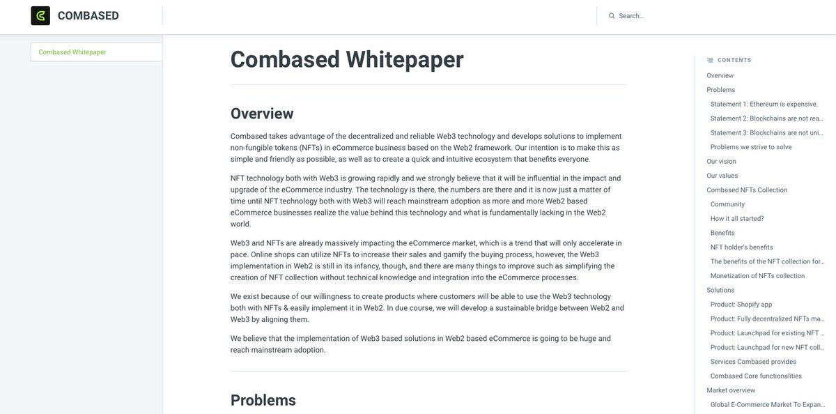 combased_app's tweet photo. You can check our #Whitepaper which explains:
❗️Combased products
🚀Company vision
💸How investors earn 
🛣️Roadmap 
🙉Etc. 
So it is easier for you to make a decision when investing in an NFT project. 
#Elrond #ElrondCommunity #ElrondNFT #ElrondNetwork https://t.co/j4K9IsxXPN