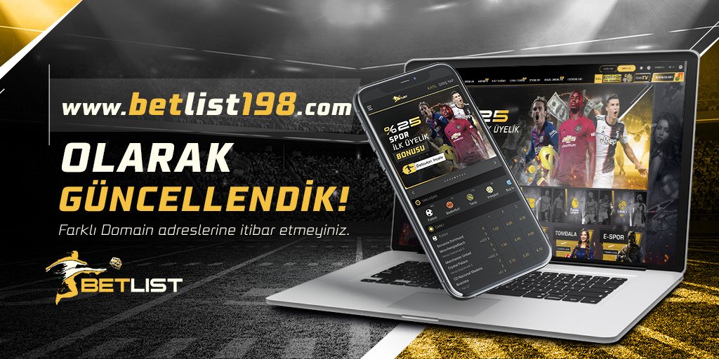 betlistsosyall's tweet photo. 👍 Güncel adresimiz https://t.co/0SLkufYWms'dur. 

⚠️Lütfen başka adreslere itibar etmeyiniz. 

☘️ Bol şanslar dileriz. https://t.co/T6G3qPXQqP