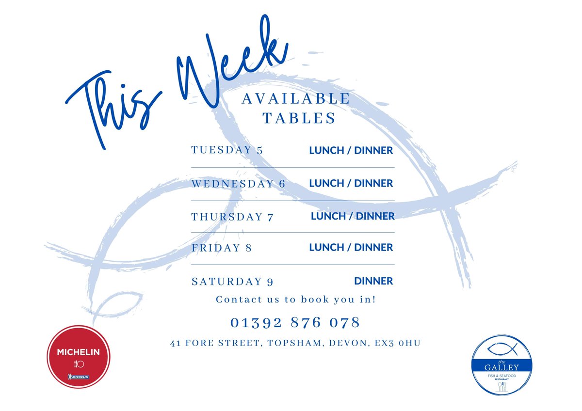 Go in spoil yourselves........ call us to book your table 01392 876 078 #topsham #restaurant #availability