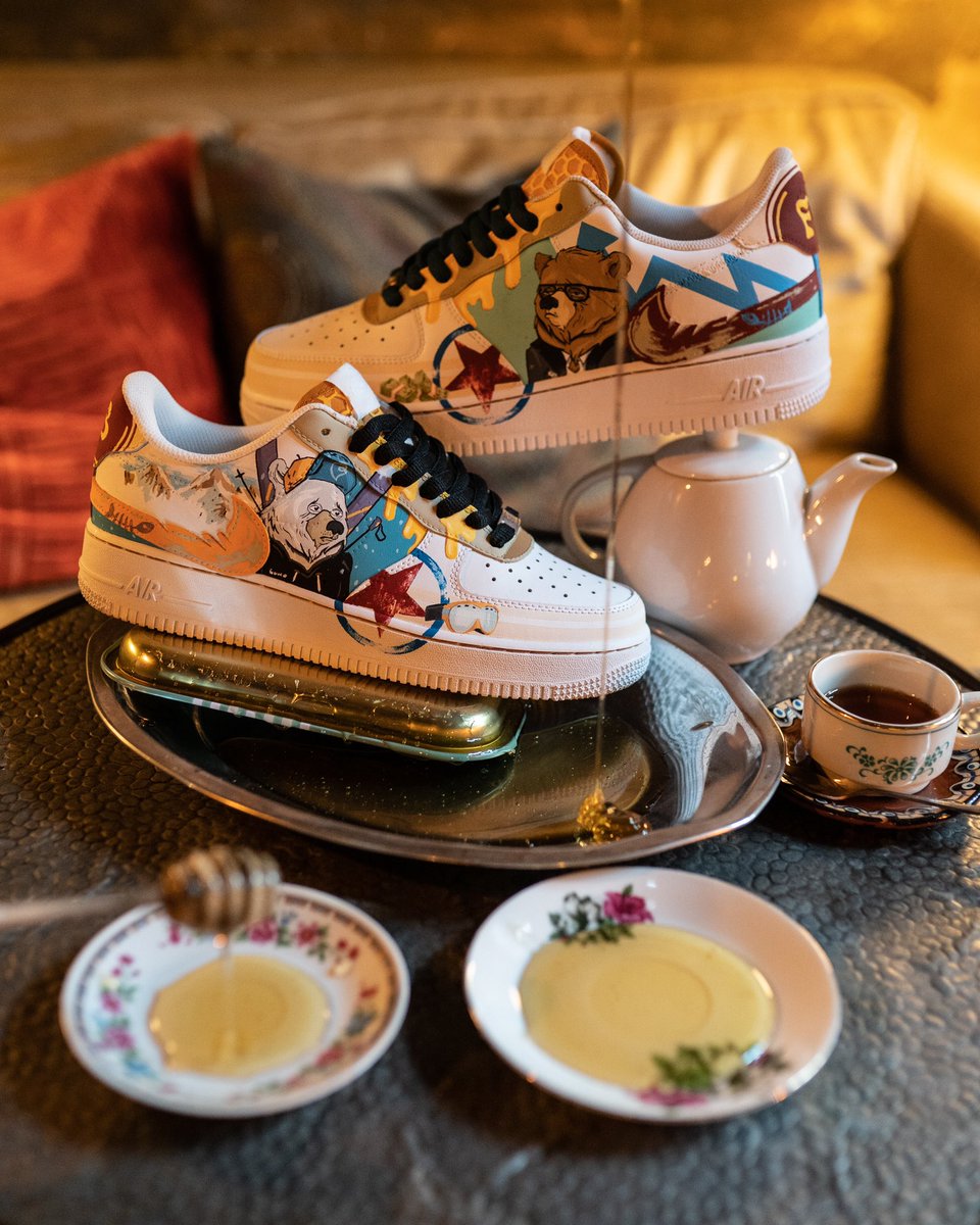 So guys, who wants to win customized sneakers with your Bear? 🔥😎🐻

RT if you’d cop a pair!