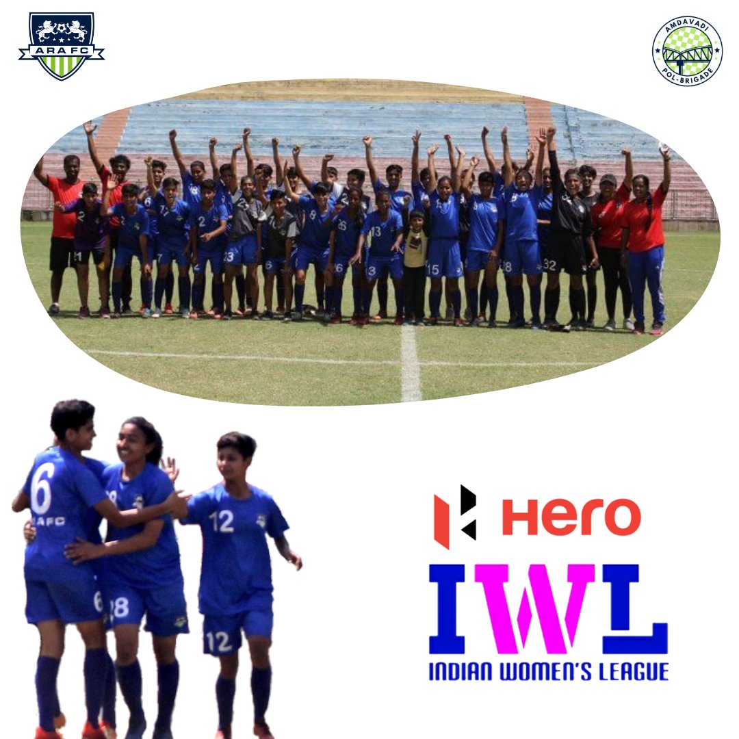 Crossed the big hurdle of Qualifiers.

Results:
▪️12-0 vs Guwahati City
▪️11-0 vs Goalzo CF
▪️ 4-3  vs YWC Langthabal

#ARAFC #AhmedabadRAFC #TeamAlpha #AlphaPride #TeamAhmedabad #TeamGujarat #Ahmedabad #Gujarat #Football #HeroIWL #HeroIWLQ #IndianFootball