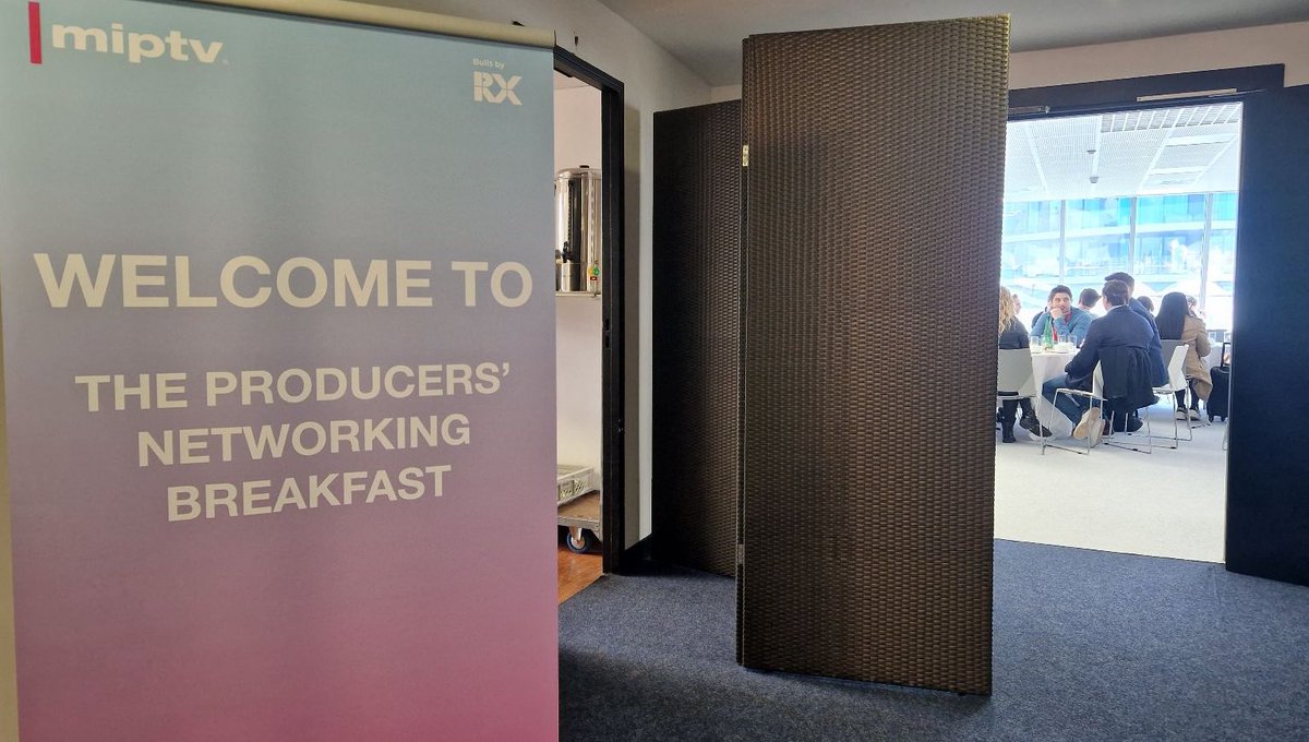ThreewiseEnt's tweet photo. Good Morning! Big thanks to all the great commissioner’s who braved an early start with us today and came along for a croissant with us🥐☕️

Ready to dive into #Day2 of #MIPTV 

@hbomax @skykids @mip #wmscaleup #Future30 @cbbc #cannes #MIPTV2022 #NetWorking https://t.co/Y3ZmaDjeBT