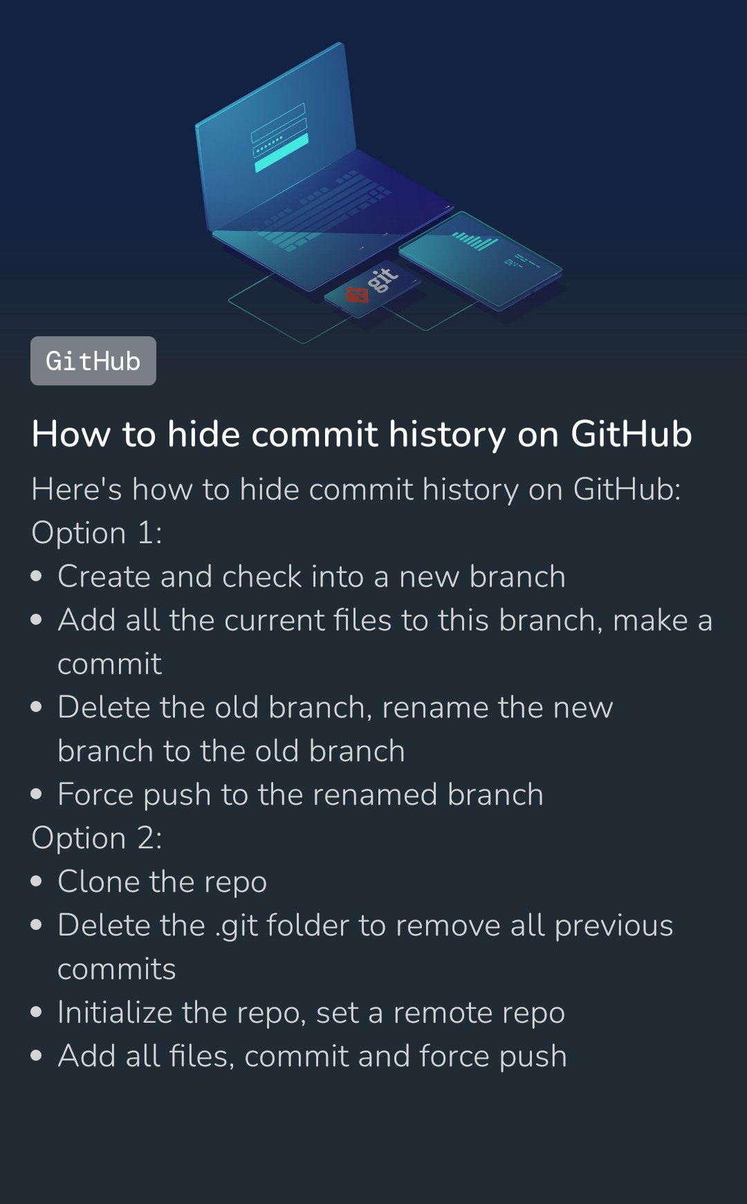 devbytes-on-twitter-trivia-how-to-hide-commit-history-on-github