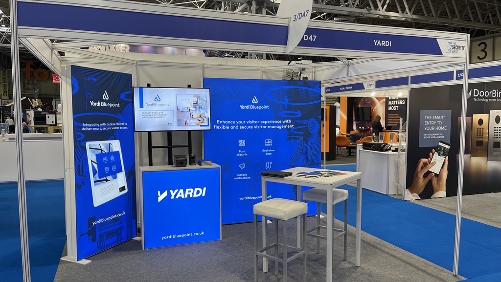 We're at the <a href="/SecurityEventUK/">The Security Event</a> today! Visit #TeamYardi on Stand 3/D47 and find out how <a href="/yardibluepoint/">Yardi Bluepoint</a> #VisitorManagement can help enhance your #Security. #SmartBuildings #RealEstate #TheSecurityEvent #NECbirmingham <a href="/Yardi/">YARDI</a>