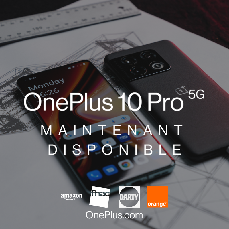 oneplus_fr's tweet photo. Vous pouvez maintenant Capturer Chaque Horizon avec le #OnePlus10Pro 🌆

📸 50Mp Triple-Camera co-développé avec Hasselblad
⚡️ Snapdragon 8 Gen 1 avec jusqu'à 12 Go de RAM
🔋 5000mAh avec chargement SuperVOOC 80W et AirVOOC 50W
🌊 Écran QHD LTPO 2.0 120Hz de 6,7"
🅾️xygenOS 12