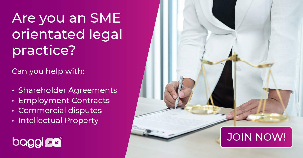 barter. haggle. baggl.com (@baggluk) on Twitter photo We’re looking for SME-friendly law firms to join our new online B2B marketplace! JOIN NOW - app.baggl.com/signup
#lawfirm #legalpractice #commerciallaw #legalnews #employmentlaw #startuplawyers #commercialagreements #commercialsolicitor #commercialsolicitors #lawfirms #b2b We’re looking for SME-friendly law firms to join our new online B2B marketplace! JOIN NOW - app.baggl.com/signup
#lawfirm #legalpractice #commerciallaw #legalnews #employmentlaw #startuplawyers #commercialagreements #commercialsolicitor #commercialsolicitors #lawfirms #b2b