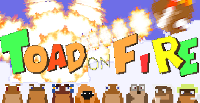 joekingus's tweet photo. Toad On Fire has a Facebook page (has for a while, just posting here for linkage).
https://t.co/tdYBZw5nl4
#toadonfire #indiegames #indiegame #videogames #videogame #pcgaming #pcgames #facebook https://t.co/ZOZJvJqBCT