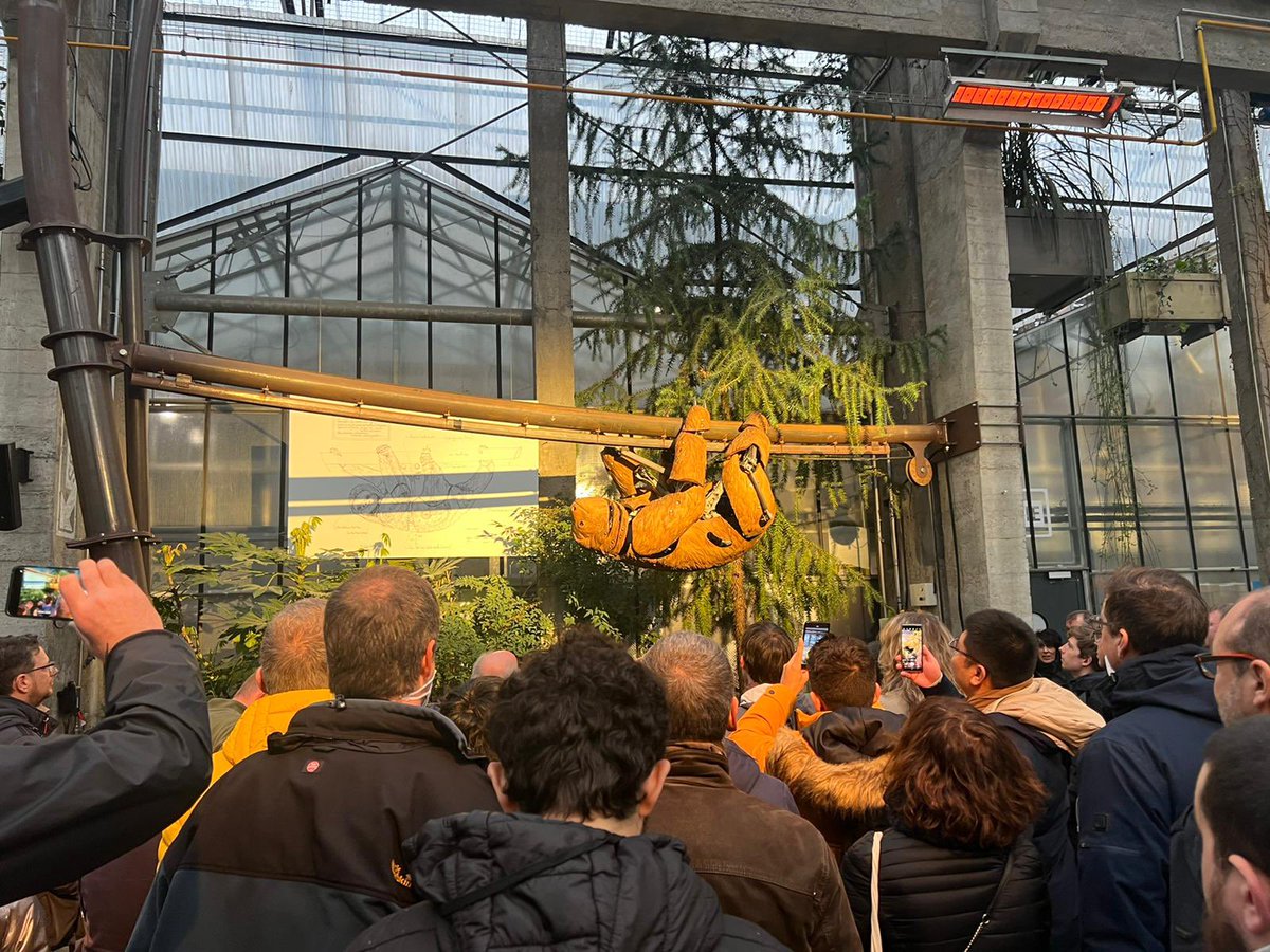 apt_nantes's tweet photo. Visit to the machines de île de 🐘 showcasing a veritable bestiary of machines.
 #aptNantes @nantesfr https://t.co/01GIxGpoKS