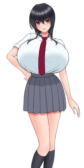 この上半身ほぼ乳が占めてるの好き 