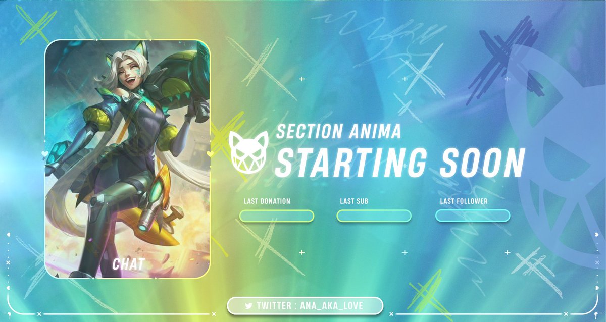 Ana_aka_Love's tweet photo. Et voilà les nouveaux overlays, en espérant pouvoir stream davantage !

[#commissionsopen ]

❤️ &amp; 🔁 pour me soutenir

Donnez moi votre avis :3 

BE : https://t.co/oGMG2OVPxc

 #LeagueOfLegends #AnimaSquad #streamer #twitch #overlays #packstream https://t.co/lGJ0Wjpdiz
