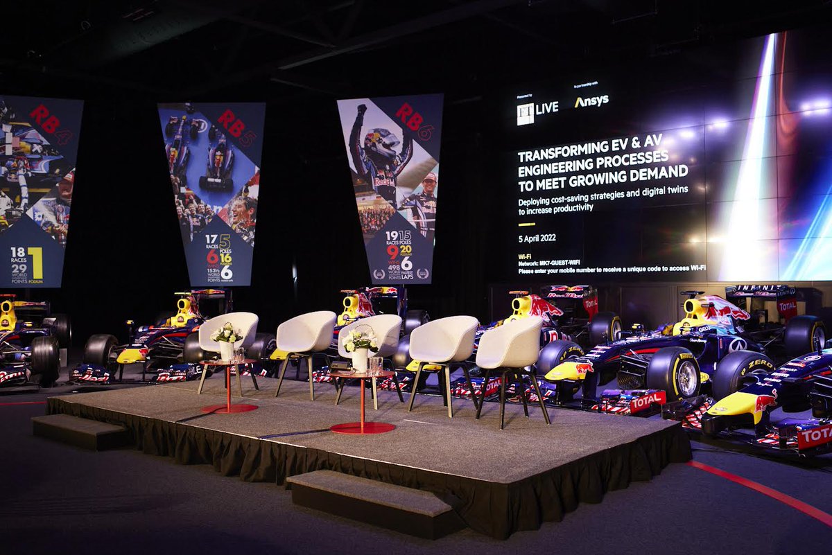 ftlive's tweet photo. LIVE: Transforming EV & AV Engineering Processes To Meet Growing Demand.
In partnership with @ANSYS, join us digitally as we broadcast live from Oracle @redbullracing campus now.
For more information on our #FTMobility event, click here: https://t.co/2AXoidjgu3 https://t.co/aqZSTk0fDr