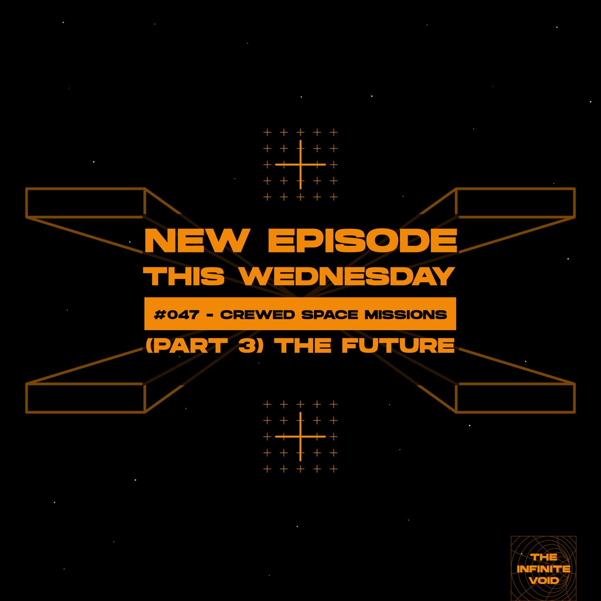 *Announcement*

Clear your schedule!

Episode #047 drops tomorrow.

#047 - Crewed Space Missions (Part 3) The Future.

Website: the-infinite-void.com/links

#TheInfiniteVoid #Podcast