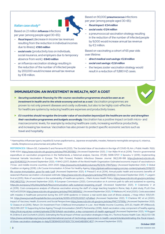 #Vaccines are key to saving lives, reducing healthcare costs & increasing productivity, therefore, enhancing individual and societal economic wellbeing.

Take a look at the true #ValueofVaccines: