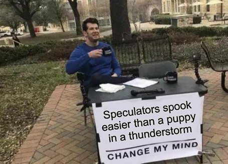 *the very slightest bad news* Speculators: IT’S MOTHERLOVIN’ ARMAGEDDON via /r/wallstreetbets #stocks #wallstreetbets #investing

https://t.co/eVz80JNzrH

#stockmarket #wallstreetbets https://t.co/jo0VrRfxXz