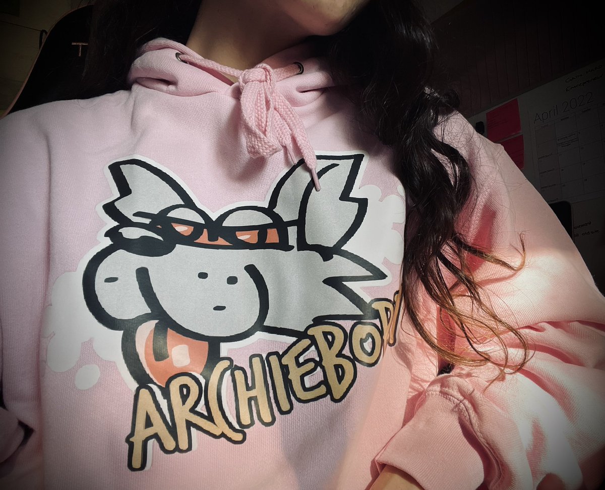 ArchieBobby1's tweet photo. 🤍MY #ARCHIEBOBBY222 HOODIE ARRIVED🤍
#AustralianeSportsGroup #AESGApparel #NewMerch #Merchandise #ArchieMerch
•
•
Pink.. ☑️
The remainder of the rainbow.. yet to enter my closest✨
Do You Want One? 💞 https://t.co/cKqsPUOJaP
Closest face reveal you guys have gotten so far! https://t.co/RpBuhTzsVs