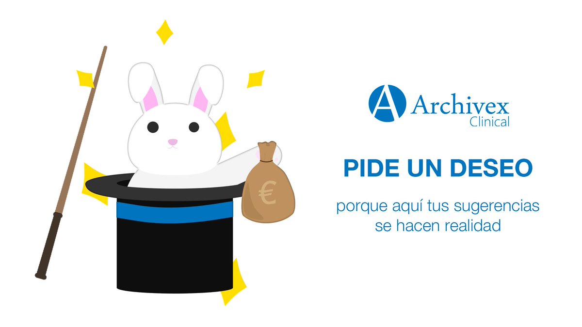 🪄 PIDE UN DESEO 🪄

Tus sugerencias se hacen realidad en @ArchivexClinica. Descubre toda las novedades en archivexclinical.com/blog 🎩

🧮 Balance por profesional
🧾 Facturación en bloque
📊 Histórico de movimientos contables
💰 Saldo del paciente
🎟️ Desglose de bonos y volantes