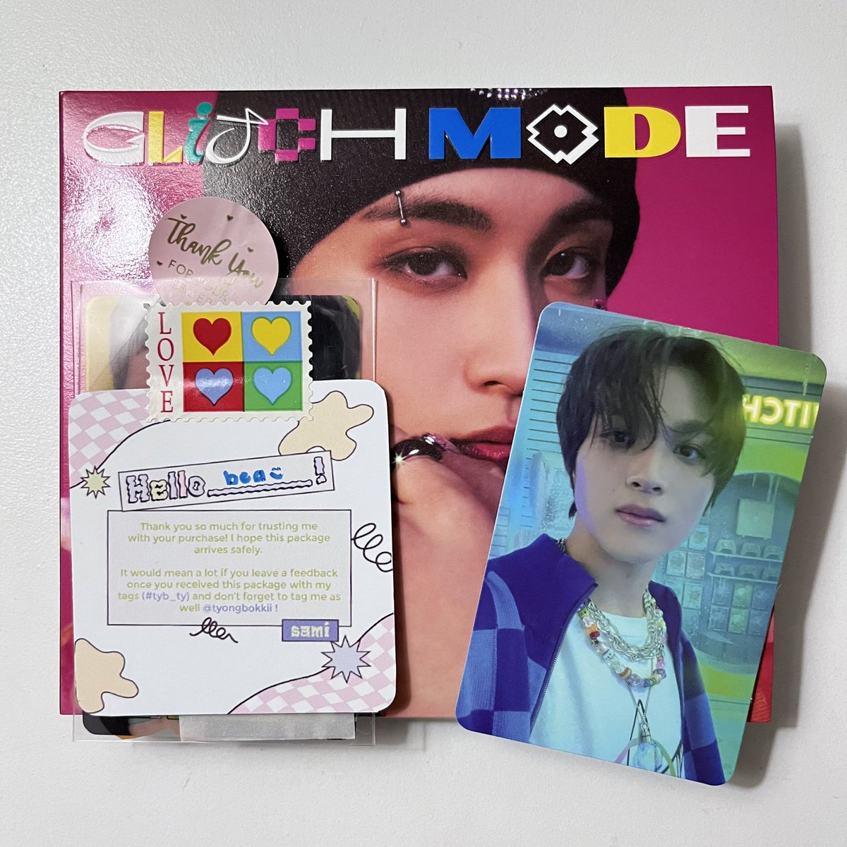 beybuys's tweet photo. ๊ฐ ๐ #beybought ๊ฑ
received mahae today !! tysm for the fast & smooth transaction <3
#tyb_ty @tyongbokkii https://t.co/FFj6Z0FUKa