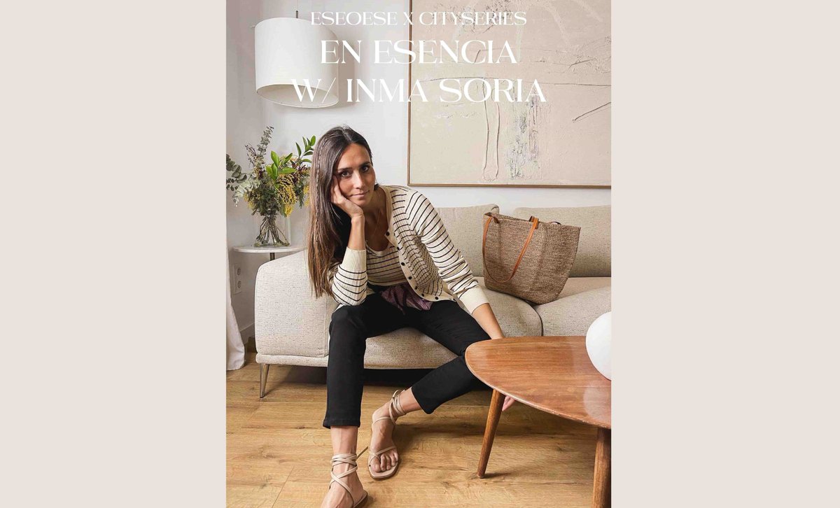 modaeseoese's tweet photo. En Valencia w/ Inma Soria | https://t.co/tdQkrnLBzf

Arquitecta e interiorista, esta Valenciana más conocida como @coohuco nos abre las puertas de su estilo dentro del mundo de la moda, el arte y la arquitectura.

Inma, en esencia. 

#eseoesecityseries https://t.co/ssH3W3Jy3T