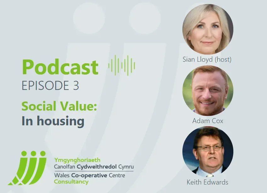 Cwmpas_Coop's tweet photo. Our third podcast on social value invited @KeithEdwards121, Can Do Approach, Emma Hammonds and Dusi Thomas form @BronAfon to delve into the ‘Can Do’ approach to social value in housing. https://t.co/uZOLR2MUV6 @WalesBusiness https://t.co/hy6KB3dBMX