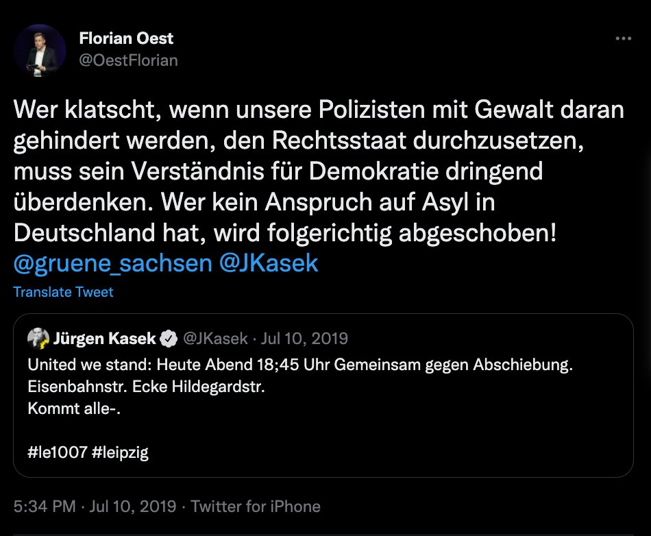 x_xjochen's tweet photo. Dieser Herr hat ab sofort die leitende Verantwortung für die Kommunikation der Polizei #Sachsen.

Das könnte interessant werden... https://t.co/BXZQRwFwpC