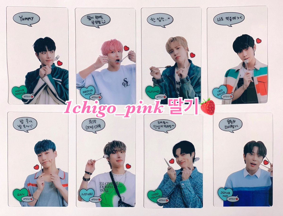 leiiicart's tweet photo. wts lfb ph

Ateez table manners pc
— all avail except woo
— 250 each
— dop: april 10
— eta: end of april to may https://t.co/OyjY4D3Rts