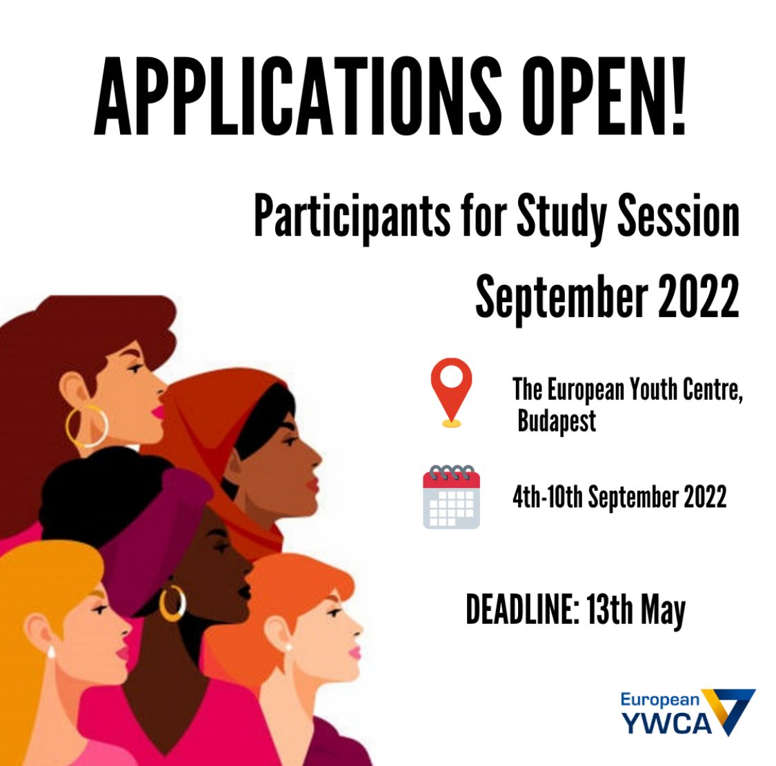 eywca's tweet photo. Are you in the YWCA and 18-30 years? Apply for our Study Session “Young Women Advocates for Human Rights, Participation and Social Justice”!
Application here ➡️ https://t.co/4FAuQ9uwdJ https://t.co/o2J44jgkMW