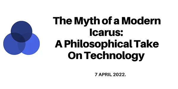 ExpatsinParis's tweet image. Café Philo:

The Myth of a Modern Icarus:  A Philosophical Take On Technology 

buff.ly/3u88evc