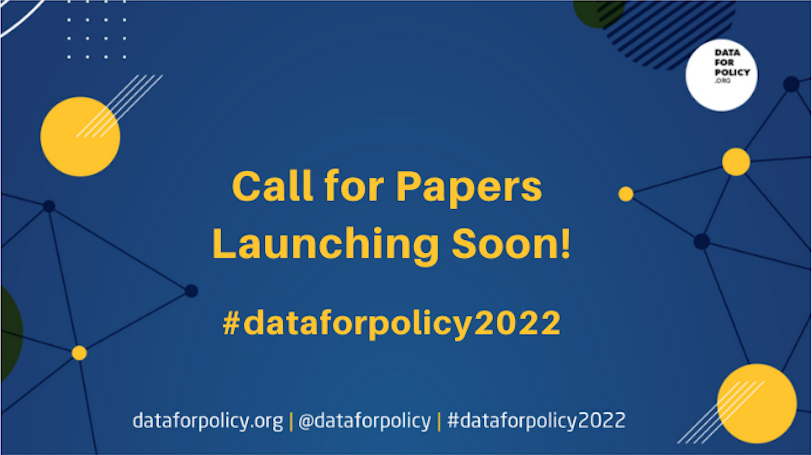 ContactPARIS21's tweet image. ⌛️Stay tuned for the #dataforpolicy2022 call for papers which will launch soon! 

Follow @dataforpolicy for more!